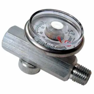 Coilhose Pneumatics 4012G 13095 1/4" Regulator W/Gauge In-Line Price Cut