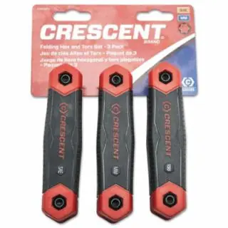 Crescent CHK3PC 3Pk Hex Fold-Up Set Saemm Torx (1 ST) Time-Limited