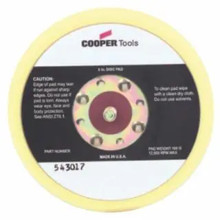 Cleco 543019 5" Hook & Loop Pad Non-Vac Premium