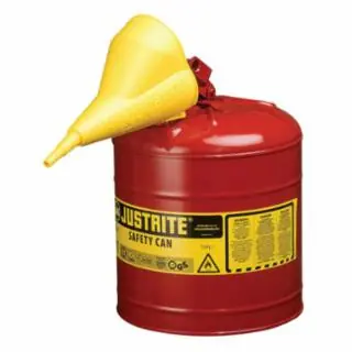 Justrite 7120110 2G/7.5L Safe Can Red W/Fnl Authentic