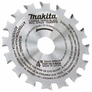 Brand New Makita A-90439 4"X16 Tooth C.T. Fiber-Cement Board Saw Blade