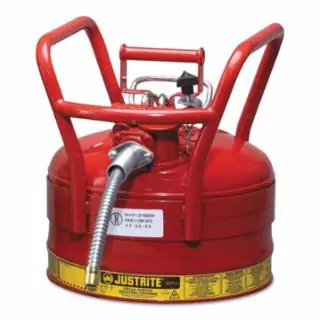 Trusted Brand Justrite 7325130 2.5G/9.5L Iiaf Dot Red 1" Hos