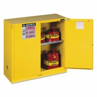 Justrite 893020 30 Gal Cab Sc W/Pdle Hndl Must Have