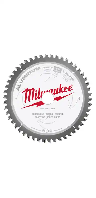 Next Day Delivery Milwaukee Tool 48-40-4315 5-7/8" Aluminum Cutting Circular Saw Blade