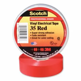 Scotch 7000006094 Scotch 35 Rd 3/4 In X 66Ft Vinyl Coding Elec Tp (1 RL) Markdown