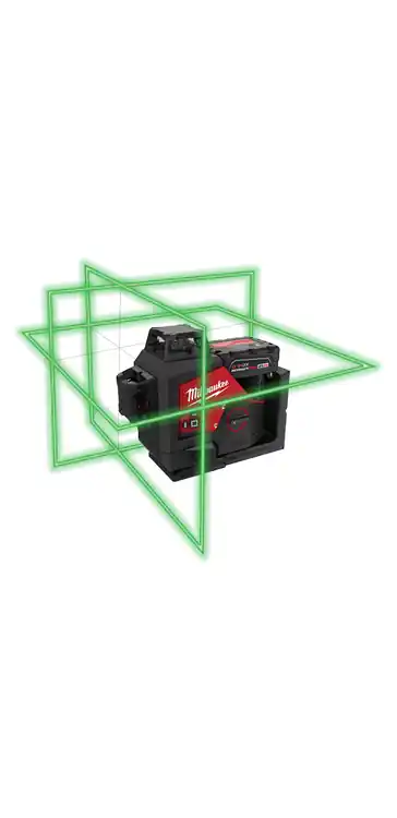 Milwaukee Tool 3632-21 M12 Green 360° 3-Plane Laser Kit Best Choice