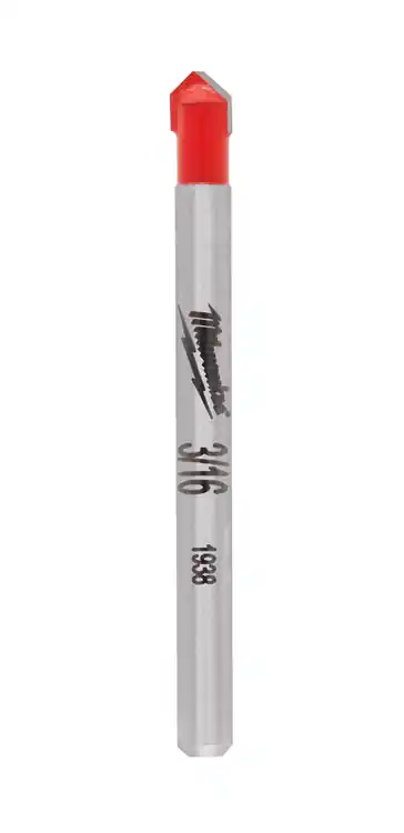 Milwaukee Tool 48-20-8981 3/16" Ceramic Tile and Glass Bit, 5 Pack Brand New