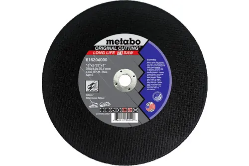 Direct From Factory Metabo 616367000 20" X 3/16‘ X 1‘ Cw A30V