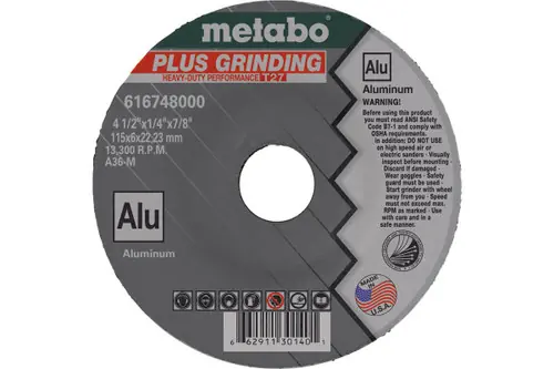 Metabo US616754000 6" Gw A36M-Alu Trusted Brand