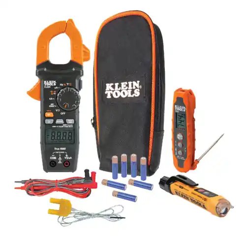 Reduced Price Klein Tools CL320KIT HVAC Electrical Test Kit