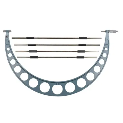 Mitutoyo 104-155 24-28" Wide Range Outside Micrometer W/ 4 Anvils Get Yours