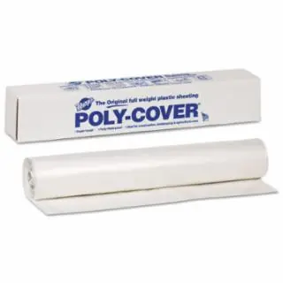 Warp Brothers 6X8-C 6Mil 8X100 Clear Poly Cover (1 RL) Same Day Shipping