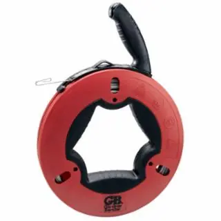 Gardner Bender FTS-65R Upperhand Steel Fishtapew/Rubber Grips 65‘X1/8" Grab Now