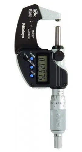 Mitutoyo 395-371-30 Micrometer Sph Face S-S0-1" .00005"/0.001 mm Ip6 Next Day Delivery