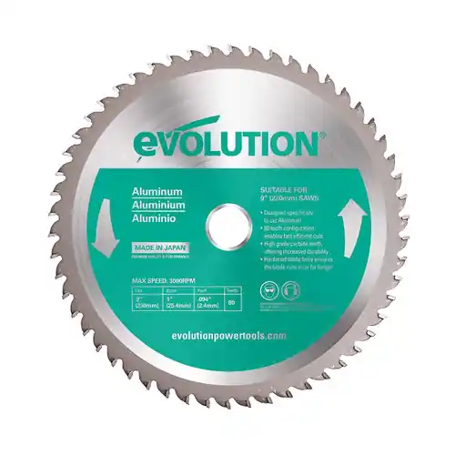 Affordable Evolution 230BLADE-AL Alum & Sheetmetal Blade9"