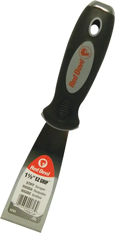 Price Drop Red Devil 6203EZ 1-1/2" Stiff Ergonomicputty Knife