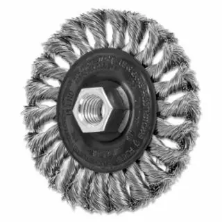 Must Have Pferd 82283 4" Standard Twist Knot Wheel .014 Ss Wire 5/8-11