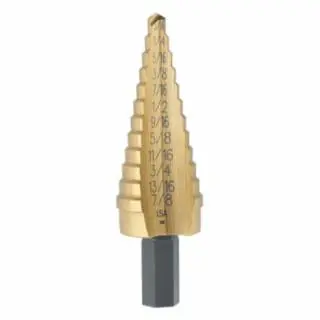 Markdown Irwin 15104 Unibit-4T 3/16"-7/8" Step Drill Tin
