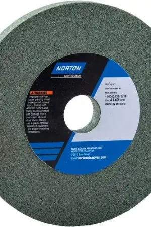 Norton 66252836572 6 x 1/2 x 1 Crystolon Fine 80 Gemini Bench & Ped Time-Limited
