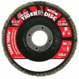 Weiler 50103 4-1/2" Angled- Phenolic-80 Cer- 7/8" Arbor (10 EA) Genuine