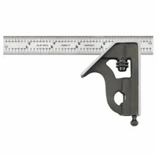 Special Discount L.S. Starrett 50051 11H-6-4R 6" Combinationsquare- 4R Grad