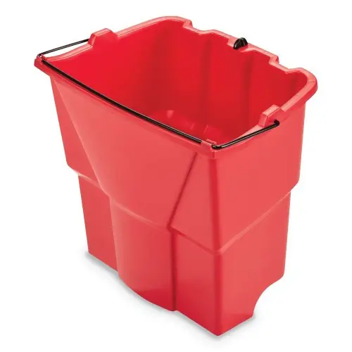 Rubbermaid Commercial 2064907 35Qt Wavebrake 2 Dirty Water Bucket Red Buy Today