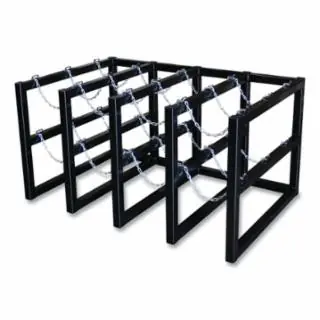 Justrite 35156 Gcyl Barricade Rack4X3 Certified