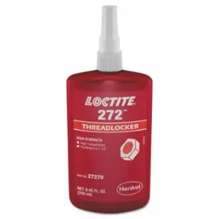 Loctite 195542 250Ml Threadlocker 272 Hi Temp/Hi Strength (1 BO) While Supplies Last