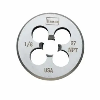 Fresh Stock Irwin 5103 Die 1/4 1-1/2 Adj Pipe Hanson