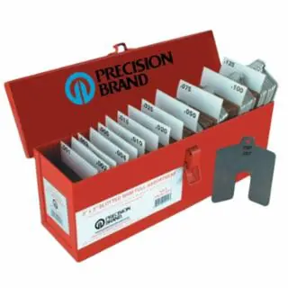 Precision Brand 42975 Size D 5"X5" Slotted Shim Shop-Kit W (1 KIT) Latest