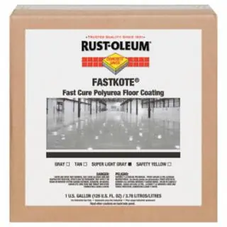 In Demand Rust-Oleum 277497 Fastkote Polyurea Floorcoating Super Lt. Gray