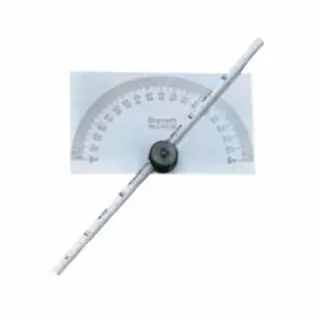Free Returns L.S. Starrett 52534 C493B Protractor Satin C