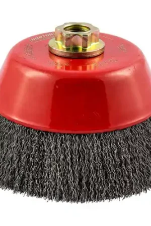 Weekend Sale Norton 69936653347 Wire Cup- Crimped 4" x .014" x 5/8-11