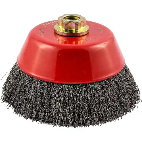 Weekend Sale Norton 69936653347 Wire Cup- Crimped 4" x .014" x 5/8-11