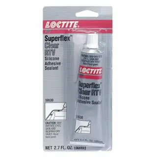 Best Choice Loctite 160809 80-Ml Superflex Clear Rtv Silicone Ad (1 TB)