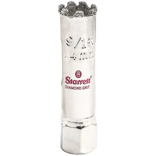 Best Choice L.S. Starrett KD0096-N Diamond Grit Hole Saw 9/16" - 14 mm Diameter