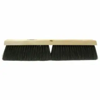 Weiler 42014 24" Fine Sweep Floor Brush Black Horsehair Crafted