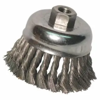 Free Returns Anchor Brand 102-3KC58 Anchor 3" Knot Cup 2-3/4" x .020 5/8-11