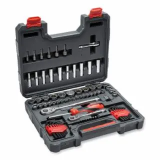 Crescent CTK84C 84 Pc Mech Tool Set 1/4"&3/8" Drive Sae/ mm Cheap