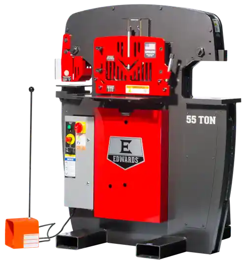 Fresh Stock EDWARDS ED9-IW55-3P230 55 Ton Ironworker 3 Phase, 230 Volt