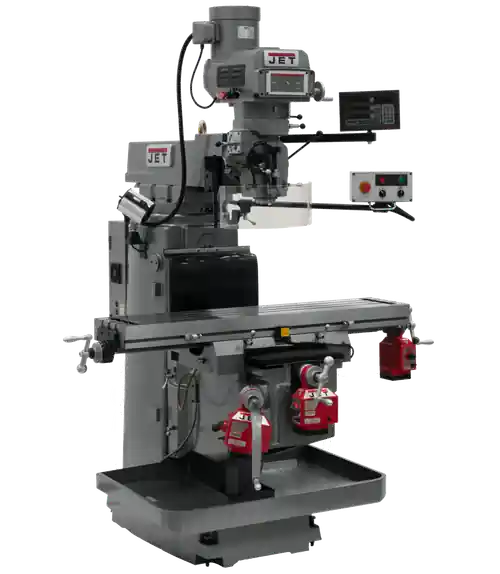 JET JT9-698071 JTM-1254VS With Newall NMS800 DRO X,Y&Z Powerfeeds Buy Direct