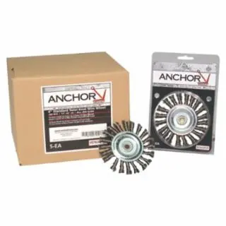 Discount Anchor Brand 102-4K58 Anchor 4" Knot Wheel 4" D x 5/8-11