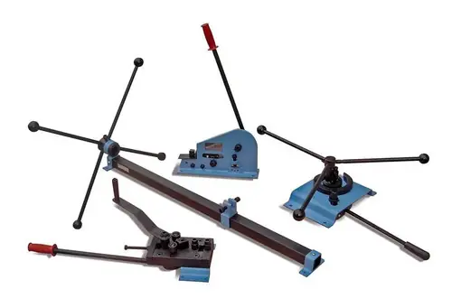 Limited Time BAILEIGH BA9-1005662 Mpb-40; 4 Piece Set Of Metal Forming Tools, Includes Scroll Bender, Right Angle Bender, Bar Twister, Shear