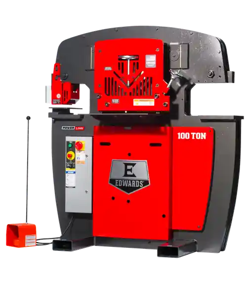 Exclusive Offer EDWARDS ED9-IW100-3P460-A 100 Ton Ironworker 3 Phase, 460 Volt With Powerlink