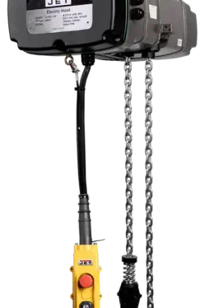 JET JT9-144004 TS100-010 1T Electric Hoist 10‘ Lift 3PH 460V Clearance