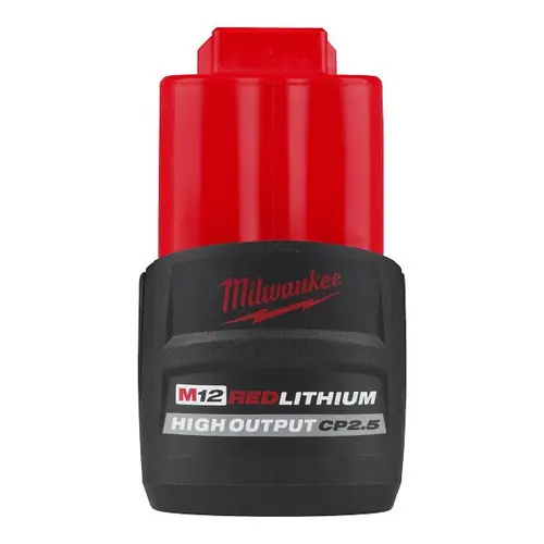 Brand New Milwaukee Tool 48-11-2425 M12 REDLITHIUM HIGH OUTPUT CP2.5 Battery Pack
