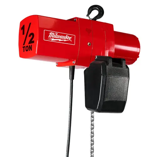 Milwaukee Tool 9560 1/2 Ton Electric Chain Hoist Today Only