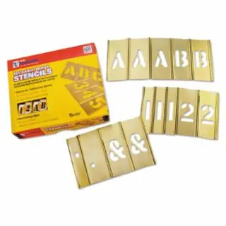 Super Sale C.H. Hanson 10154 4" 92Pc Letter & Numberset (1 SET)