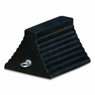Checkers RC815 Wheel Chockrbr10X8X6Ribbedpyramideyebolt Best Seller