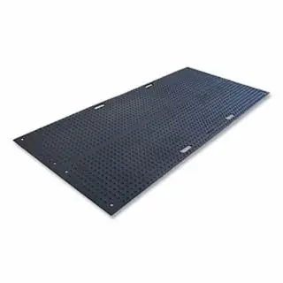 Checkers TM4496-1S-B Ground Protectiontrakmat44.5"X8‘Blk90 Ton Final Sale